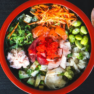 Lunch Chirashi Bowl