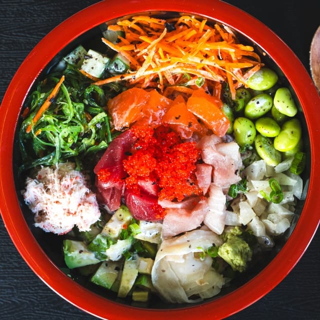 Lunch Chirashi Bowl.