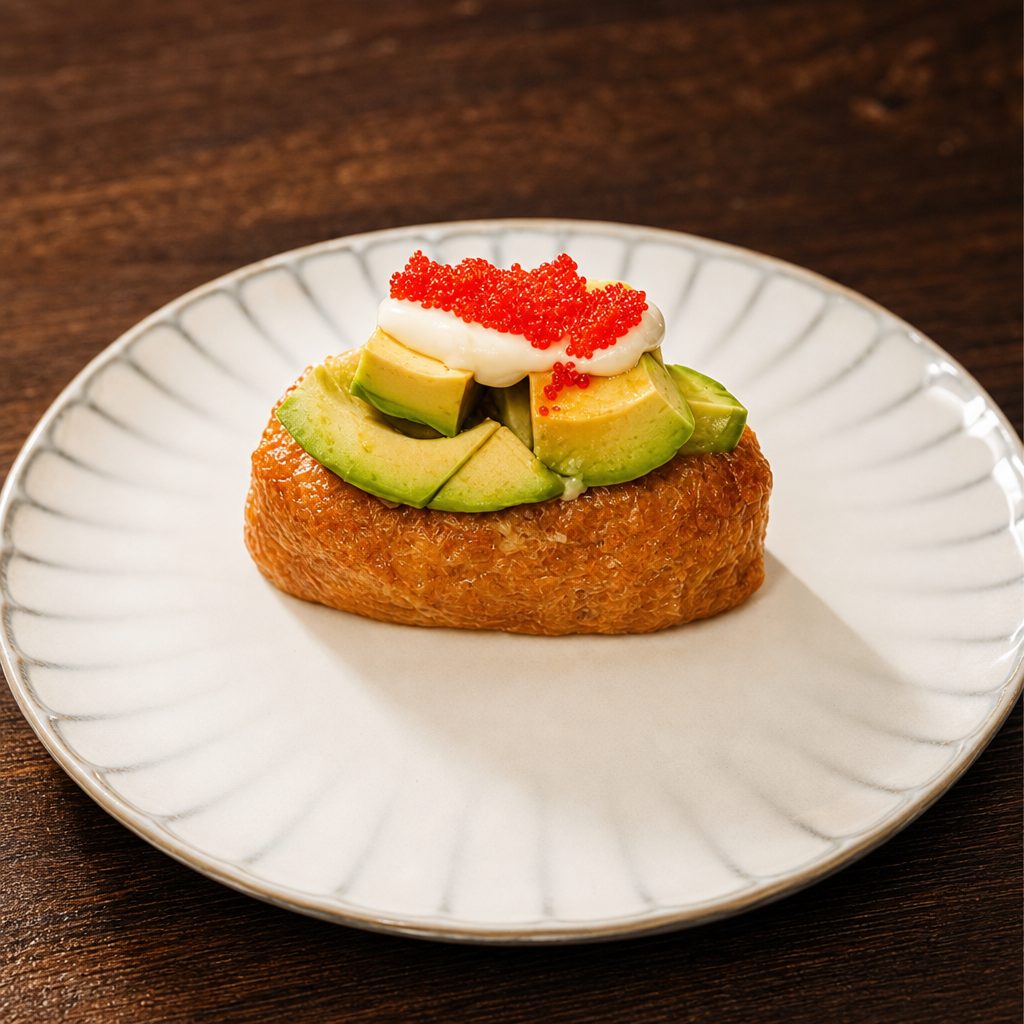 Creamy Avocado Inari.